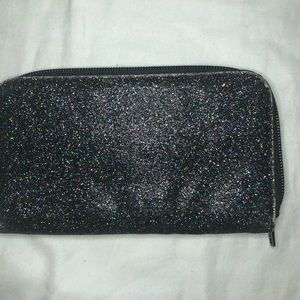 Black Sparkly Loft Wallet